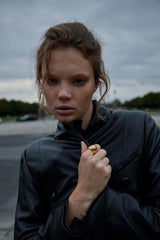 18k Gold Dome Ring | Gold Dome Ring | Mamour Paris