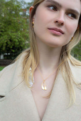 Letter G Necklace | G Pendant Necklace | Mamour Paris