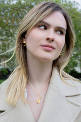 Letter K Pendant | K Pendant Necklace | Mamour Paris