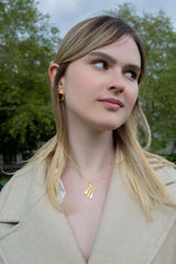 Letter M Pendant | M Pendant Necklace | Mamour Paris