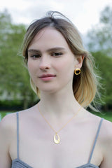 Letter O Pendant | O Pendant Necklace | Mamour Paris