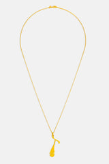 T Pendant Necklace | Letter T Necklace | Mamour Paris