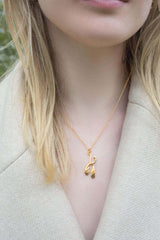 Letter X Pendant Necklace Mamour Paris jewellery