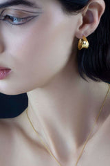 Small Hoops Earrings | Gold Hoops Earrings | Mamour Paris