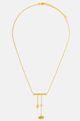 Gold Tassel Necklace | Chain Tassel Necklace | Mamour Paris