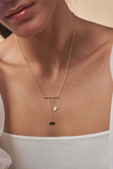 Gold Tassel Necklace | Chain Tassel Necklace | Mamour Paris