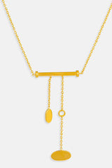 Gold Tassel Necklace | Chain Tassel Necklace | Mamour Paris