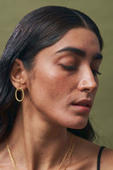 Sterling Silver Hoop Earrings | Gold Hoop Earrings | Mamour Paris