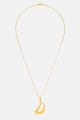 letter d necklace pendant Mamour Paris jewellery
