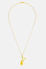 letter f necklace pendant Mamour Paris jewellery