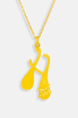 H Letter Necklace | H Pendant Necklace | Mamour Paris