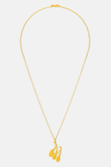 Letter M Pendant | M Pendant Necklace | Mamour Paris