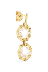 Ivory Foam Earrings | Foam Earrings | Mamour Paris