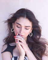 Buy Hoop Earrings | Silver Hoops Earrings | Mamour Paris