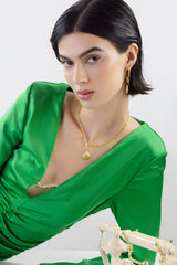Pendentif coquillage plaqué or 18k Mamour Paris bijoux