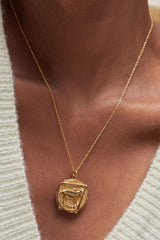 Zodiac Taurus Necklace | Taurus Coin Necklace | Mamour Paris